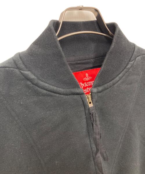 Vivienne Westwood RED LABEL（ヴィヴィアンウエストウッドレッドレーベル）Vivienne Westwood RED LABEL (ヴィヴィアンウエストウッドレッドレーベル) テーラーカラー ロングオーバーコート ブラック サイズ:00の古着・服飾アイテム