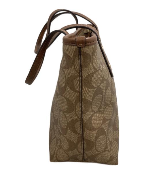 COACH（コーチ）COACH (コーチ) ハンドバッグ ブラウンの古着・服飾アイテム