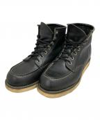 RED WINGレッドウィング）の古着「ワークブーツ」｜ブラック