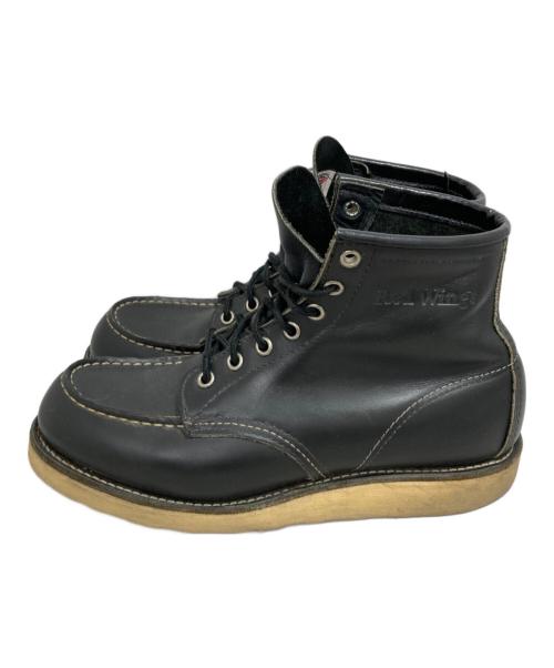 RED WING（レッドウィング）RED WING (レッドウィング) ワークブーツ ブラック サイズ:7.5Dの古着・服飾アイテム