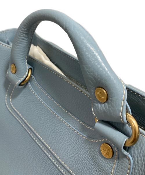 CELINE（セリーヌ）CELINE (セリーヌ) ブギーバッグ スカイブルーの古着・服飾アイテム