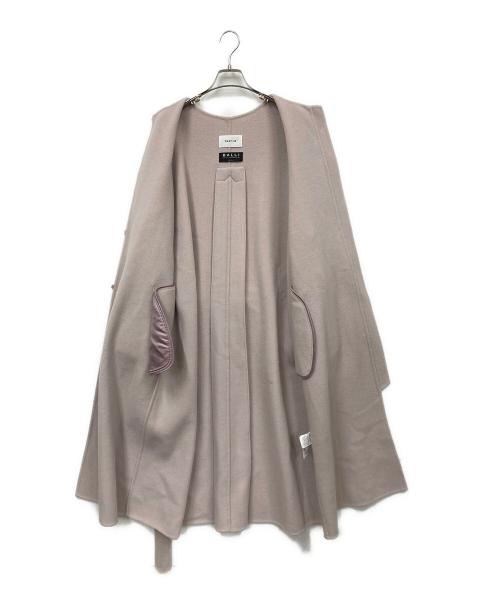 FRAY ID（フレイ アイディー）FRAY ID (フレイ アイディー) カシミヤ混BALLIリバーコート ピンク サイズ:1の古着・服飾アイテム