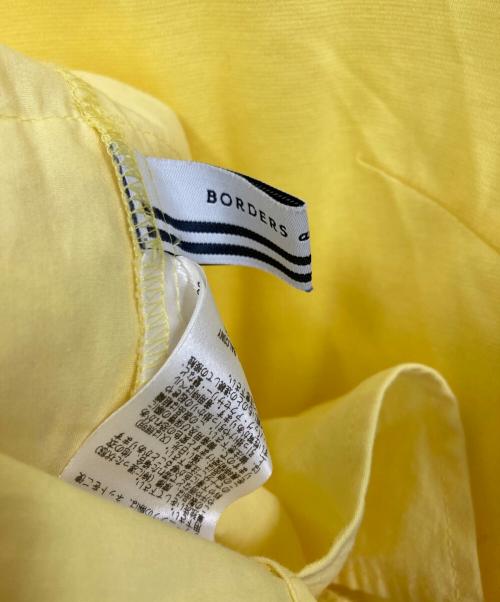 BORDERS at BALCONY（ボーダーズアットバルコニー）BORDERS AT BALCONY (ボーダーズアットバルコニー) ワンピース イエロー サイズ:38の古着・服飾アイテム