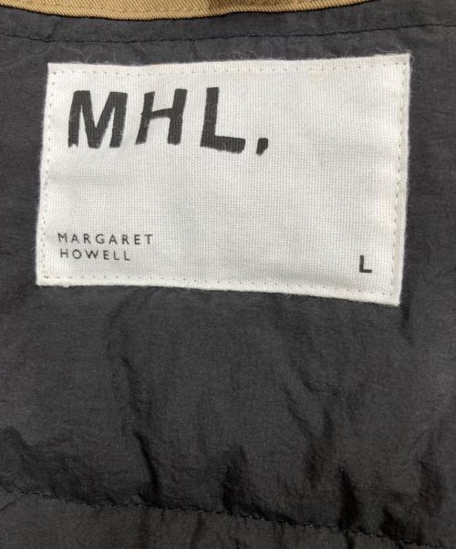 MHL（マーガレットハウエル）MHL (マーガレットハウエル) PROOFED COTTON NYLON TWILL COAT ベージュ サイズ:Lの古着・服飾アイテム
