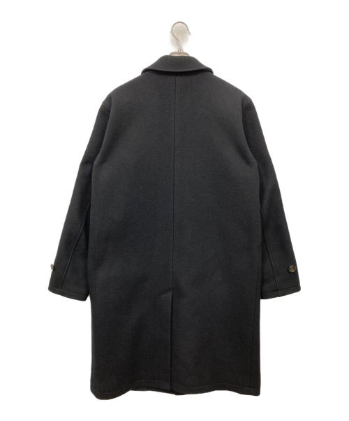 MOMOTARO JEANS（桃太郎ジーンズ）MOMOTARO JEANS (桃太郎ジーンズ) HEAVY MELTON BALMACAAN COAT ネイビー サイズ:Lの古着・服飾アイテム