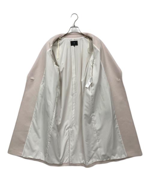 23区（ニジュウサンク）23区 (ニジュウサンク) ウールカシミヤコート ピンク サイズ:36の古着・服飾アイテム