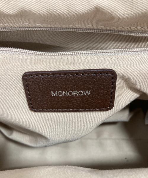 MONOROW（モノロウ）monorow (モノロウ) MEDIUM BURGUNDY BROWN ブラウンの古着・服飾アイテム