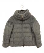 HERNOヘルノ）の古着「ECO FUR DOWNJACKET」｜グレー