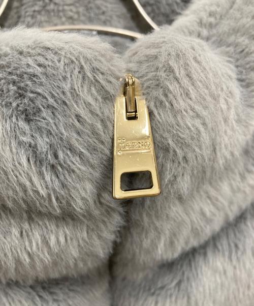 HERNO（ヘルノ）HERNO (ヘルノ) ECO FUR DOWNJACKET グレー サイズ:42の古着・服飾アイテム
