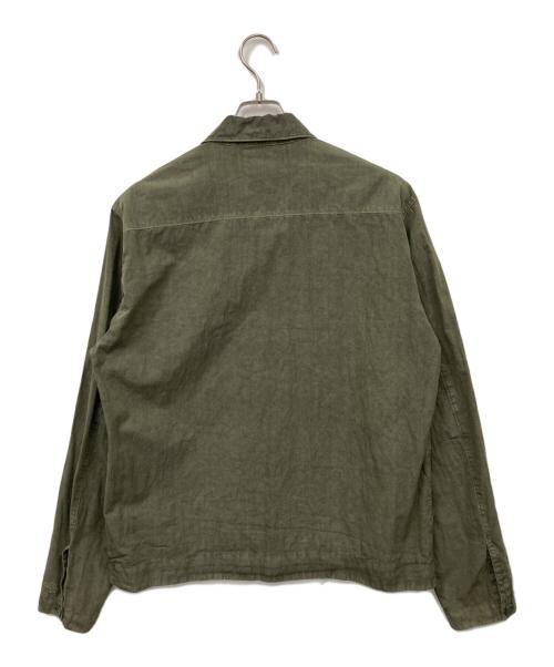 C.P COMPANY（シーピーカンパニー）C.P COMPANY (シーピーカンパニー) オーバーダイシャツジャケット グリーン サイズ:Lの古着・服飾アイテム