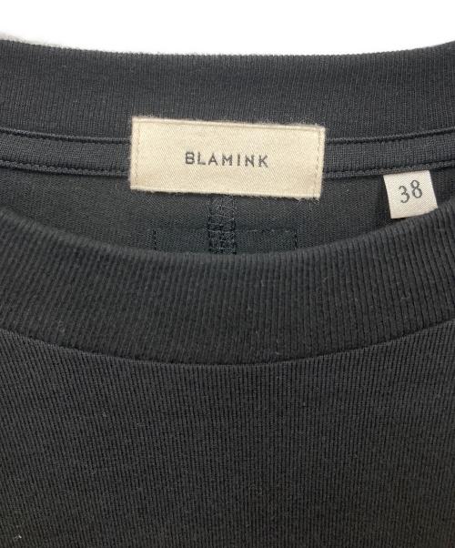 BLAMINK（ブラミンク）BLAMINK (ブラミンク) ロングカットソー ブラック サイズ:38の古着・服飾アイテム