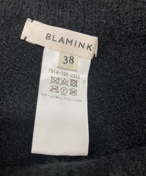 BLAMINK（ブラミンク）BLAMINK (ブラミンク) ニットパンツ ブラック サイズ:38の古着・服飾アイテム