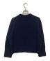 BLAMINK (ブラミンク) カシミヤ シルク クルーネックニット ネイビー サイズ:36：13000円