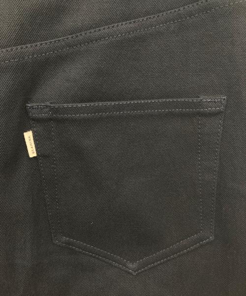 BLAMINK（ブラミンク）BLAMINK (ブラミンク) コットンストレッチバックポケットスカート ネイビー サイズ:36の古着・服飾アイテム