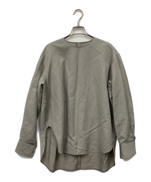 BLAMINK（ブラミンク）BLAMINK (ブラミンク) コットン リネン プルオーバー ベージュ サイズ:36の古着・服飾アイテム