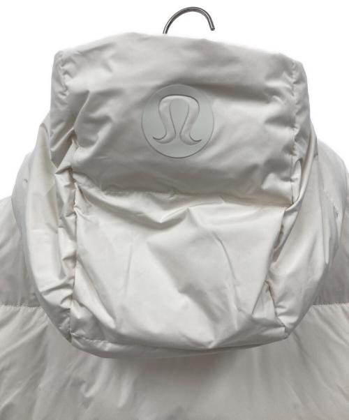 LULULEMON（ルルレモン）LULULEMON (ルルレモン) ダウンベスト ホワイト サイズ:165/84Aの古着・服飾アイテム
