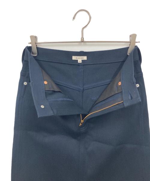 BLAMINK（ブラミンク）BLAMINK (ブラミンク) コットンストレッチバックポケットスカート ネイビー サイズ:36の古着・服飾アイテム