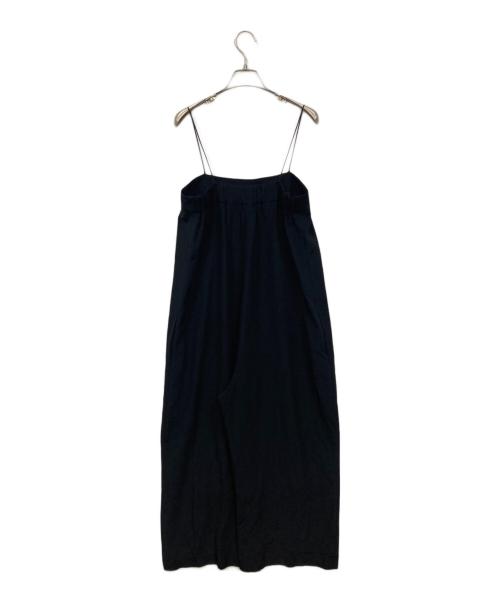 BLAMINK（ブラミンク）BLAMINK (ブラミンク) シルクサロペット ブラック サイズ:38の古着・服飾アイテム
