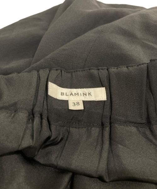 BLAMINK（ブラミンク）BLAMINK (ブラミンク) シルクサロペット ブラック サイズ:38の古着・服飾アイテム