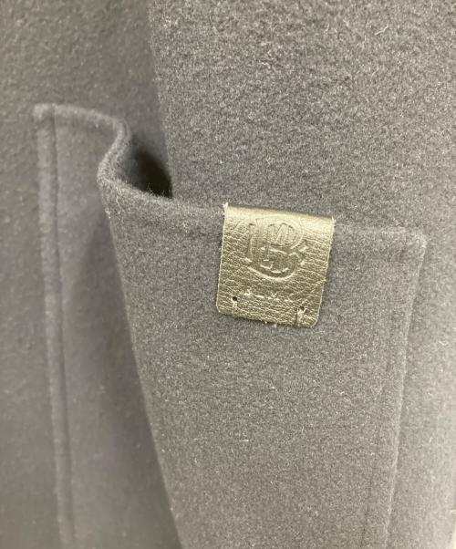 BLAMINK（ブラミンク）BLAMINK (ブラミンク) フードポンチョ コート ネイビー サイズ:36の古着・服飾アイテム