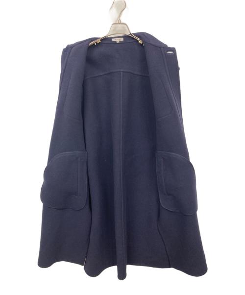 BLAMINK（ブラミンク）BLAMINK (ブラミンク) ウールダブルフェイススリーブレスコート ネイビー サイズ:36の古着・服飾アイテム