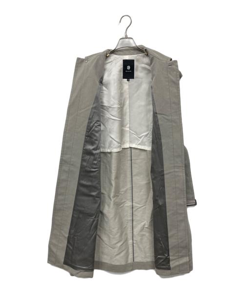 BLAMINK（ブラミンク）BLAMINK (ブラミンク) レギュラーカラー スリーブレス コート グレー サイズ:36の古着・服飾アイテム