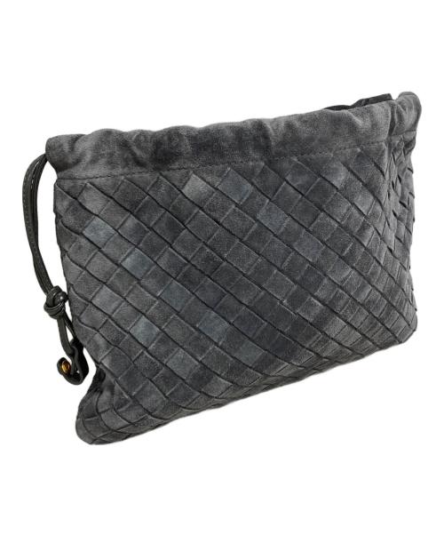 BOTTEGA VENETA（ボッテガベネタ）BOTTEGA VENETA (ボッテガベネタ) ダストバック ミディアム ネイビーの古着・服飾アイテム