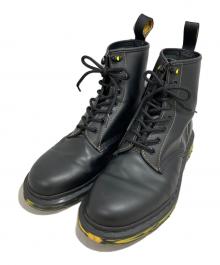 Dr.Martens（ドクターマーチン）の古着「8ホールマーブルソールブーツ」｜ブラック
