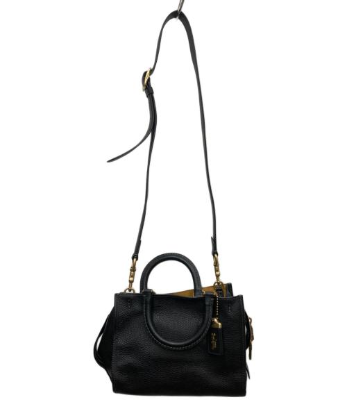 COACH（コーチ）COACH (コーチ) 2WAYバッグ ブラックの古着・服飾アイテム