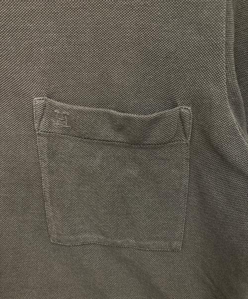 HERMES（エルメス）HERMES (エルメス) ポロシャツ カーキ サイズ:Ｓの古着・服飾アイテム