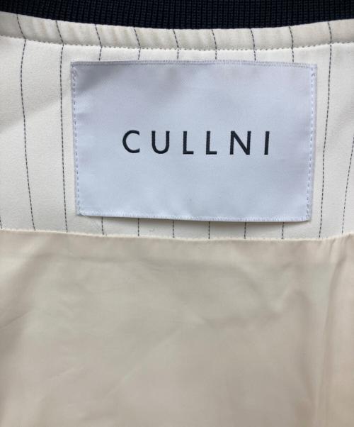 CULLNI（クルニ）CULLNI (クルニ) LAYERED STRIPE MA-1 ベージュ サイズ:1の古着・服飾アイテム