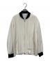 CULLNI（クルニ）の古着「LAYERED STRIPE MA-1」｜ベージュ