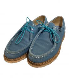 PARABOOT（パラブーツ）の古着「ミカエルチロリアンシューズ」｜ブルー
