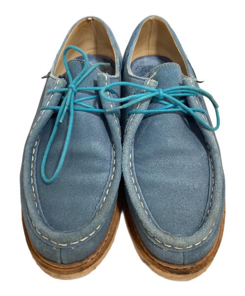 PARABOOT（パラブーツ）PARABOOT (パラブーツ) ミカエルチロリアンシューズ ブルー サイズ:R42の古着・服飾アイテム