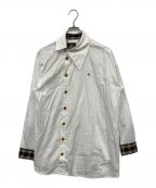 Vivienne Westwood manヴィヴィアン ウェストウッド マン）の古着「長袖シャツ」｜ホワイト