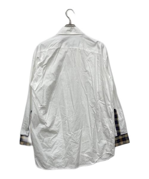 Vivienne Westwood man（ヴィヴィアン ウェストウッド マン）Vivienne Westwood man (ヴィヴィアン ウェストウッド マン) 長袖シャツ ホワイト サイズ:不明の古着・服飾アイテム