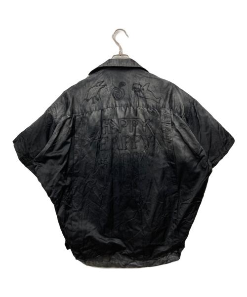 Maison MIHARA YASUHIRO（メゾン ミハラ ヤスヒロ）Maison MIHARA YASUHIRO (メゾン ミハラ ヤスヒロ) 半袖シャツ ブラック サイズ:44の古着・服飾アイテム