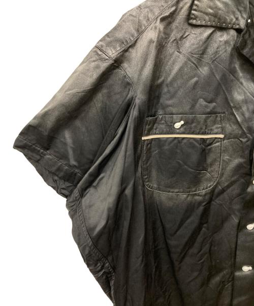 Maison MIHARA YASUHIRO（メゾン ミハラ ヤスヒロ）Maison MIHARA YASUHIRO (メゾン ミハラ ヤスヒロ) 半袖シャツ ブラック サイズ:44の古着・服飾アイテム