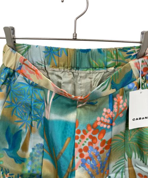 CABAN（キャバン）CABaN (キャバン) シルクツイル LA GRAND FOREST パンツ グリーン サイズ:Ｓ 未使用品の古着・服飾アイテム