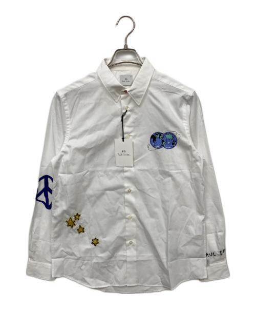 PAUL SMITH（ポールスミス）PAUL SMITH (ポールスミス) シャツ ホワイト サイズ:M 未使用品の古着・服飾アイテム