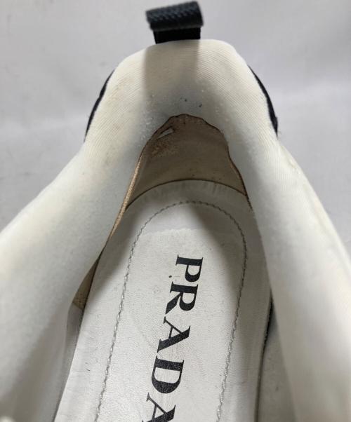 PRADA（プラダ）PRADA (プラダ) リナイロンシューズ アイボリー サイズ:36の古着・服飾アイテム