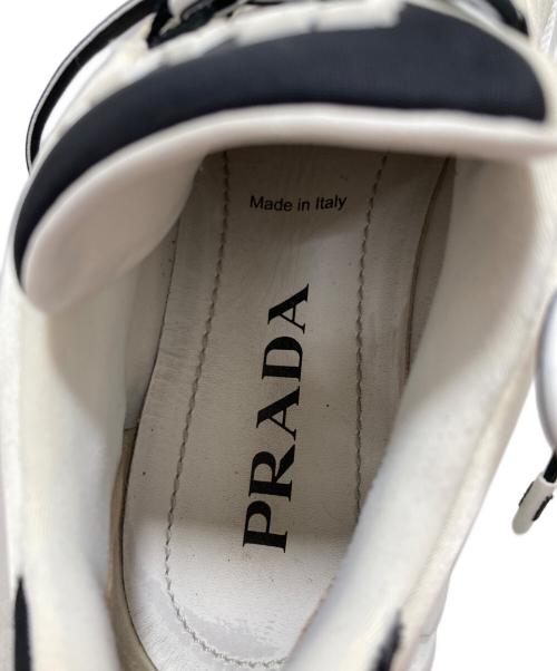 PRADA（プラダ）PRADA (プラダ) リナイロンシューズ アイボリー サイズ:36の古着・服飾アイテム