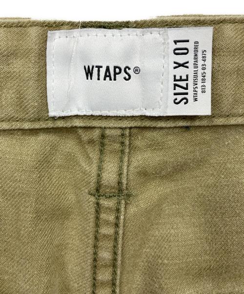 WTAPS（ダブルタップス）WTAPS (ダブルタップス) カーゴパンツ グリーン サイズ:01の古着・服飾アイテム
