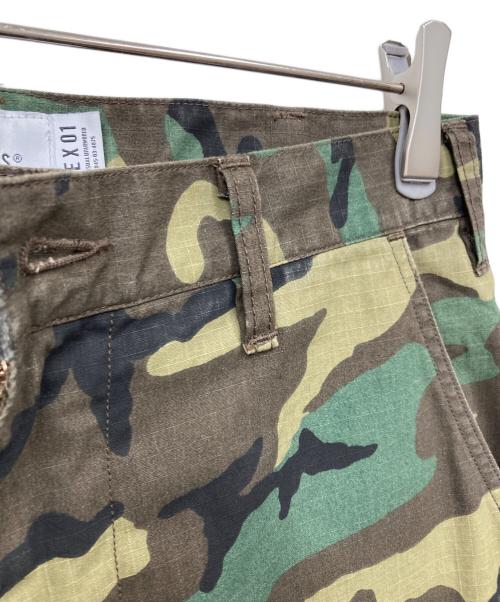 WTAPS（ダブルタップス）WTAPS (ダブルタップス) 迷彩パンツ グリーン サイズ:01の古着・服飾アイテム