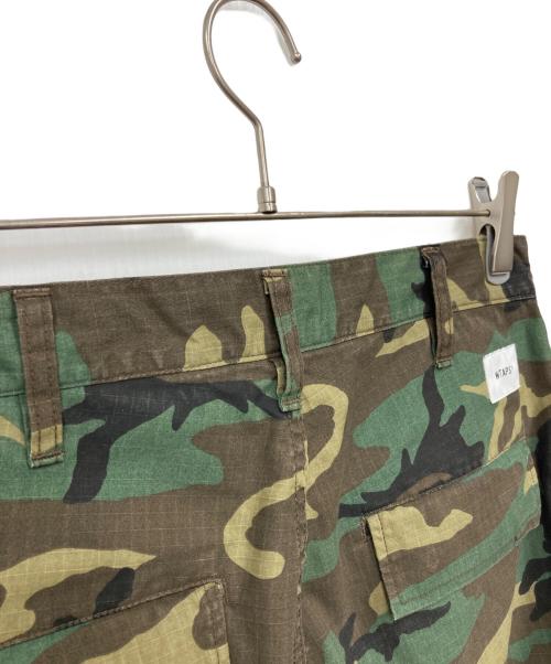 WTAPS（ダブルタップス）WTAPS (ダブルタップス) 迷彩パンツ グリーン サイズ:01の古着・服飾アイテム