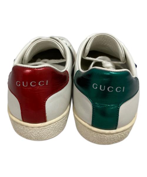 GUCCI（グッチ）GUCCI (グッチ) Disney (ディズニー) ローカットスニーカー ホワイト サイズ:36 1/2の古着・服飾アイテム