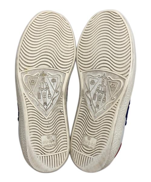 GUCCI（グッチ）GUCCI (グッチ) Disney (ディズニー) ローカットスニーカー ホワイト サイズ:36 1/2の古着・服飾アイテム