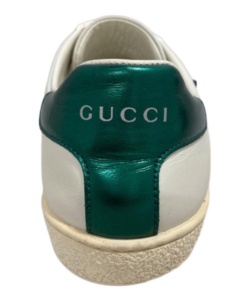 GUCCI（グッチ）GUCCI (グッチ) Disney (ディズニー) ローカットスニーカー ホワイト サイズ:36 1/2の古着・服飾アイテム