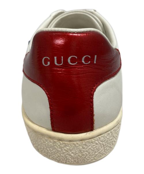 GUCCI（グッチ）GUCCI (グッチ) Disney (ディズニー) ローカットスニーカー ホワイト サイズ:36 1/2の古着・服飾アイテム
