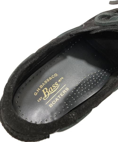 G.H.BASS（ジーエイチバス）G.H.BASS (ジーエイチバス) デッキシューズ ブラック サイズ:40の古着・服飾アイテム